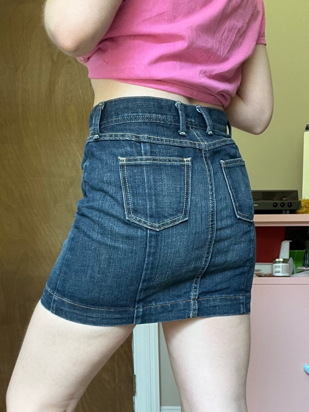 VTG gap mini skirt